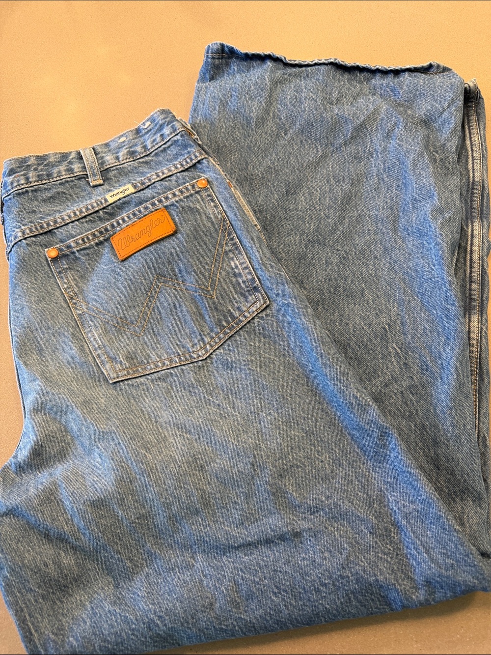 Wrangler worldwide wide leg jeans